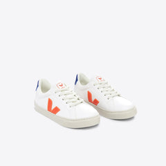 ESPLAR LEATHER WHITE ORANGE FLUO
