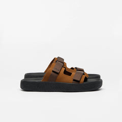 ARPOADOR SUEDE COGNAC EAGLE BLACK