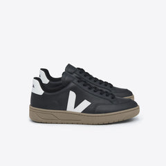 V-12 LEATHER BLACK DUNE