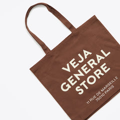 TOTE BAG VEJA GENERAL STORE CHOCOLAT