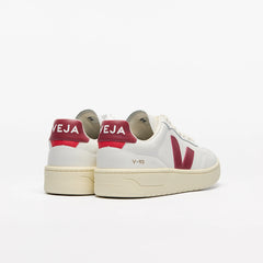 V-90 LEATHER WHITE MARSALA