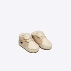 BABY FURED SUEDE VEJA X BIGSTUFFED ALMOND