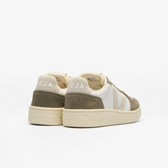 V-82 GRAINED LEATHER WHITE NATURAL KAKI