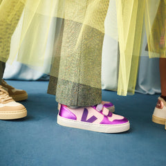 V-10 LEATHER PETALE MULTICO COSMOS