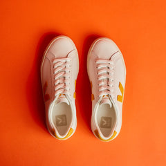 ESPLAR LEATHER WHITE SAFRAN