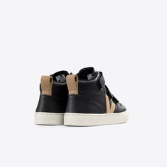 V-10 MID LEATHER BLACK DUNE
