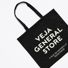 TOTE BAG VEJA GENERAL STORE ANTHRACITE
