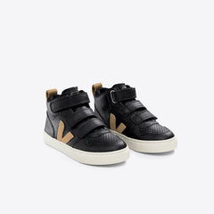 V-10 MID LEATHER BLACK DUNE