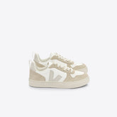V-10 LEATHER WHITE NATURAL ALMOND