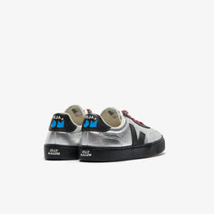 VOLLEY ELASTIC LACES LEATHER VEJA X JELLY MALLOW SILVER