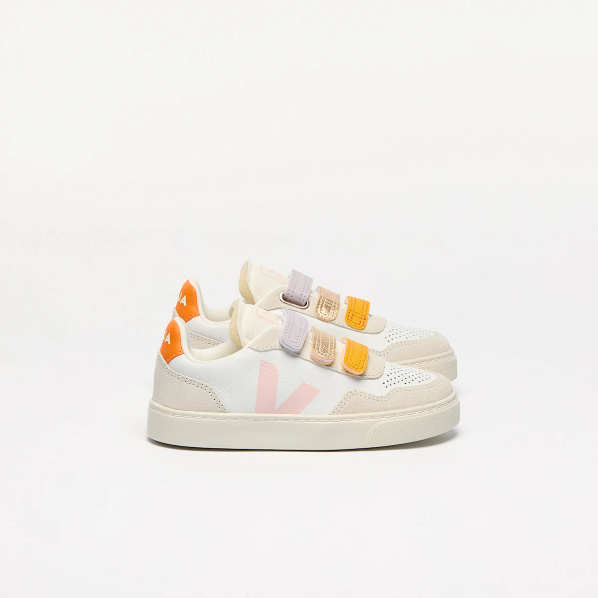 V-90 LEATHER MULTICO WHITE PETALE