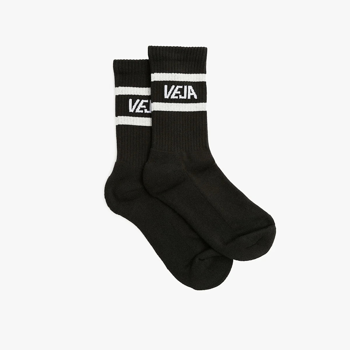 ICONIC SOCKS COTTON BLACK WHITE