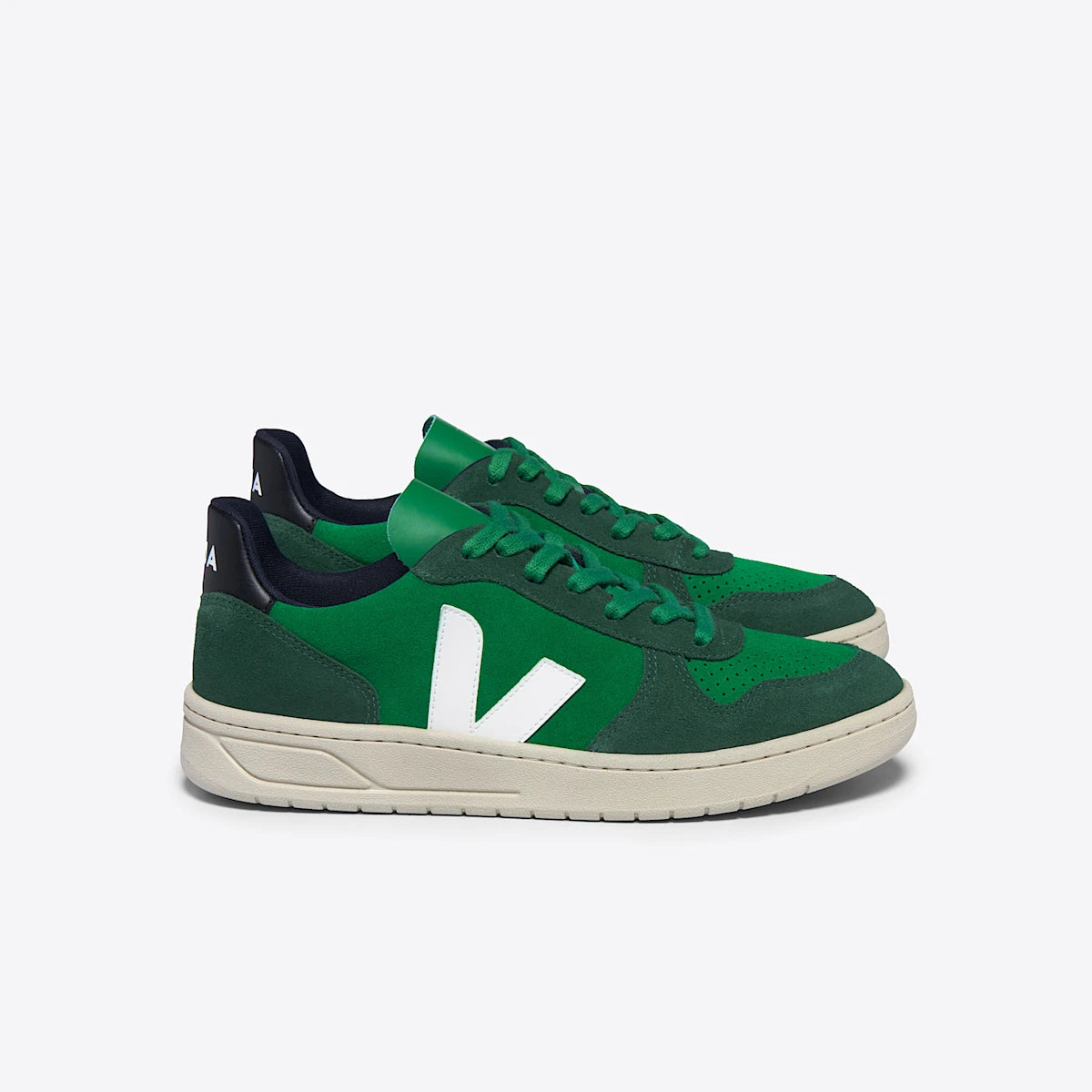V-10 SUEDE EMERAUDE PIERRE BLACK