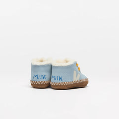BABY FURED SUEDE VEJA X MILK STEEL PIERRE
