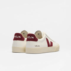 CAMPO LEATHER WHITE GRENAT