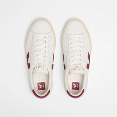 CAMPO LEATHER WHITE GRENAT