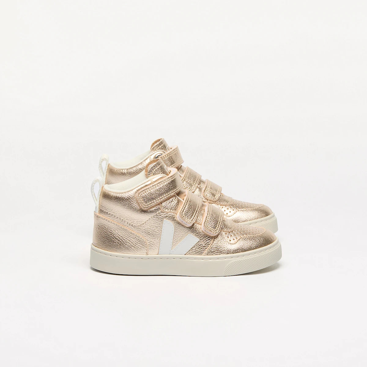 V-10 MID LEATHER PLATINE WHTE
