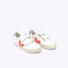 ESPLAR LEATHER WHITE ORANGE FLUO COBALT