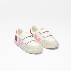 V-12 LEATHER WHITE MULTICO MARSALA