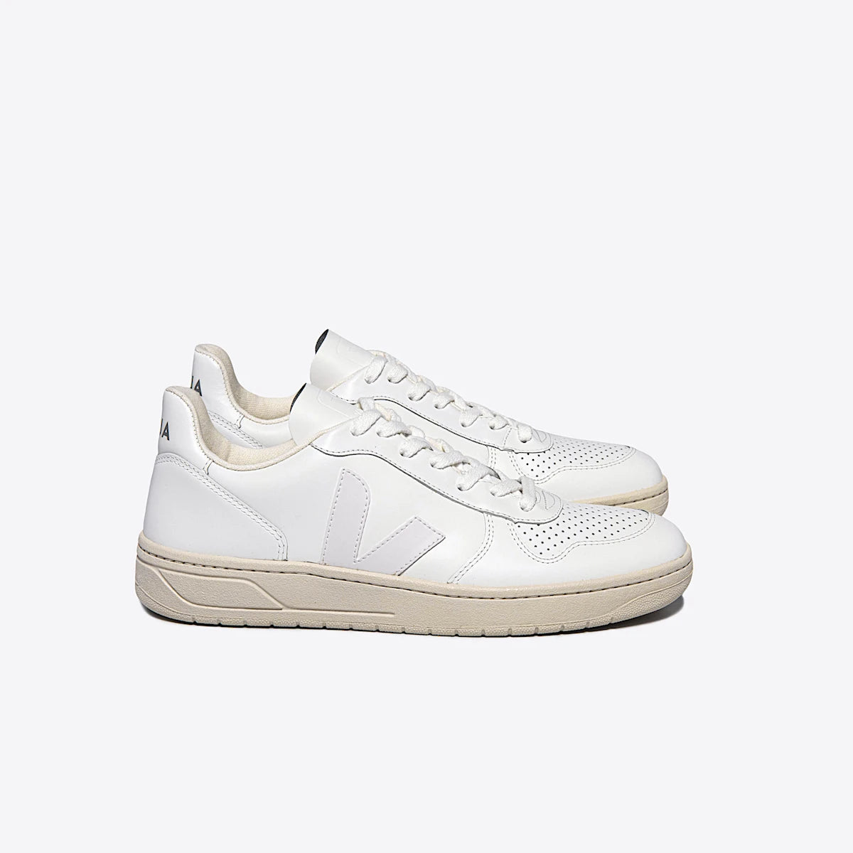 V-10 LEATHER WHITE