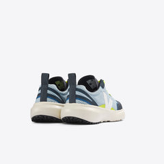 CANARY ELASTIC LACES ALVEOMESH STEEL WHITE