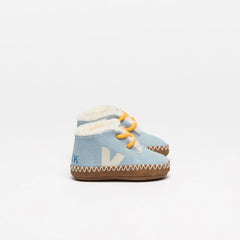 BABY FURED SUEDE VEJA X MILK STEEL PIERRE