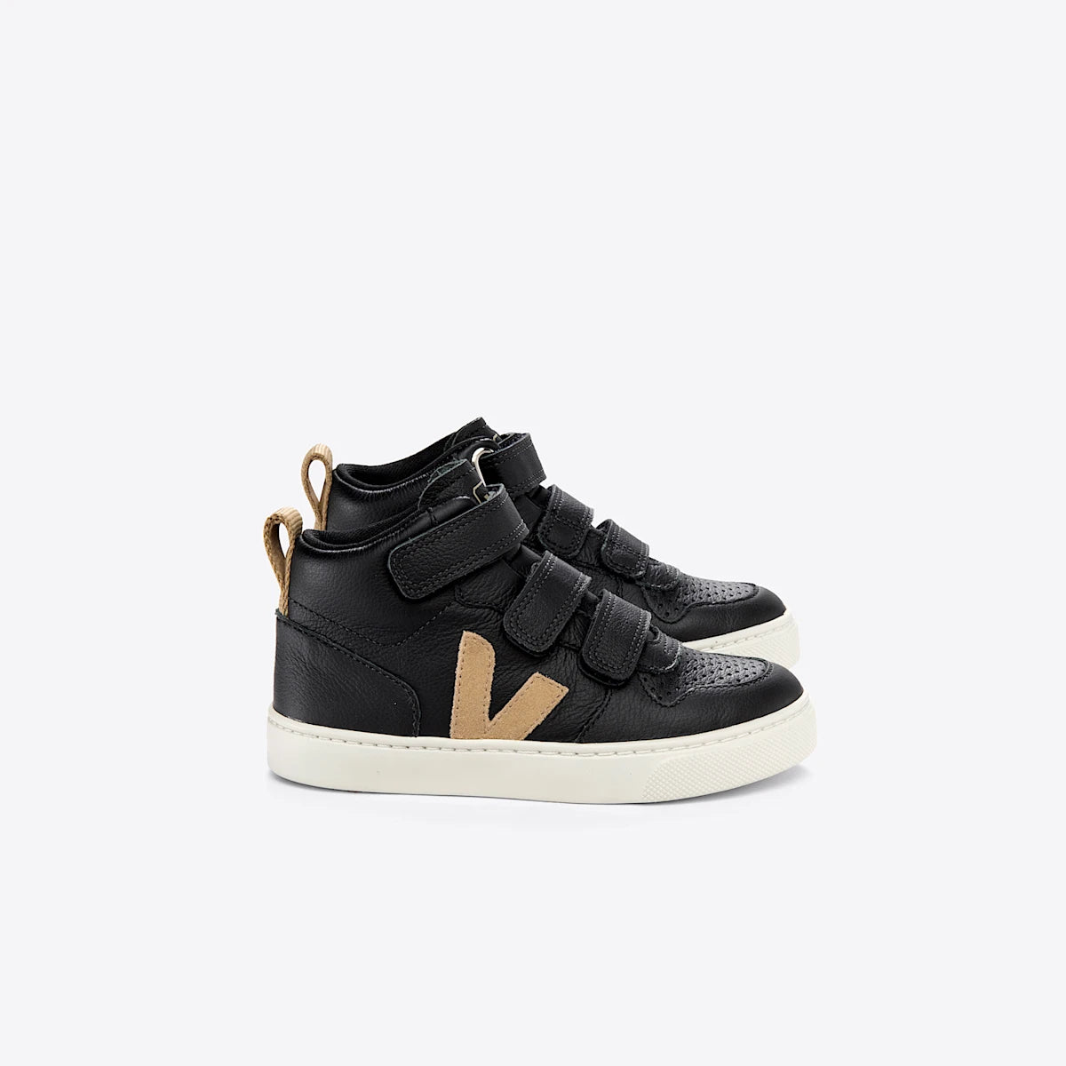V-10 MID LEATHER BLACK DUNE