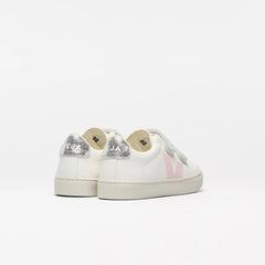 ESPLAR LEATHER WHITE PETALE SILVER